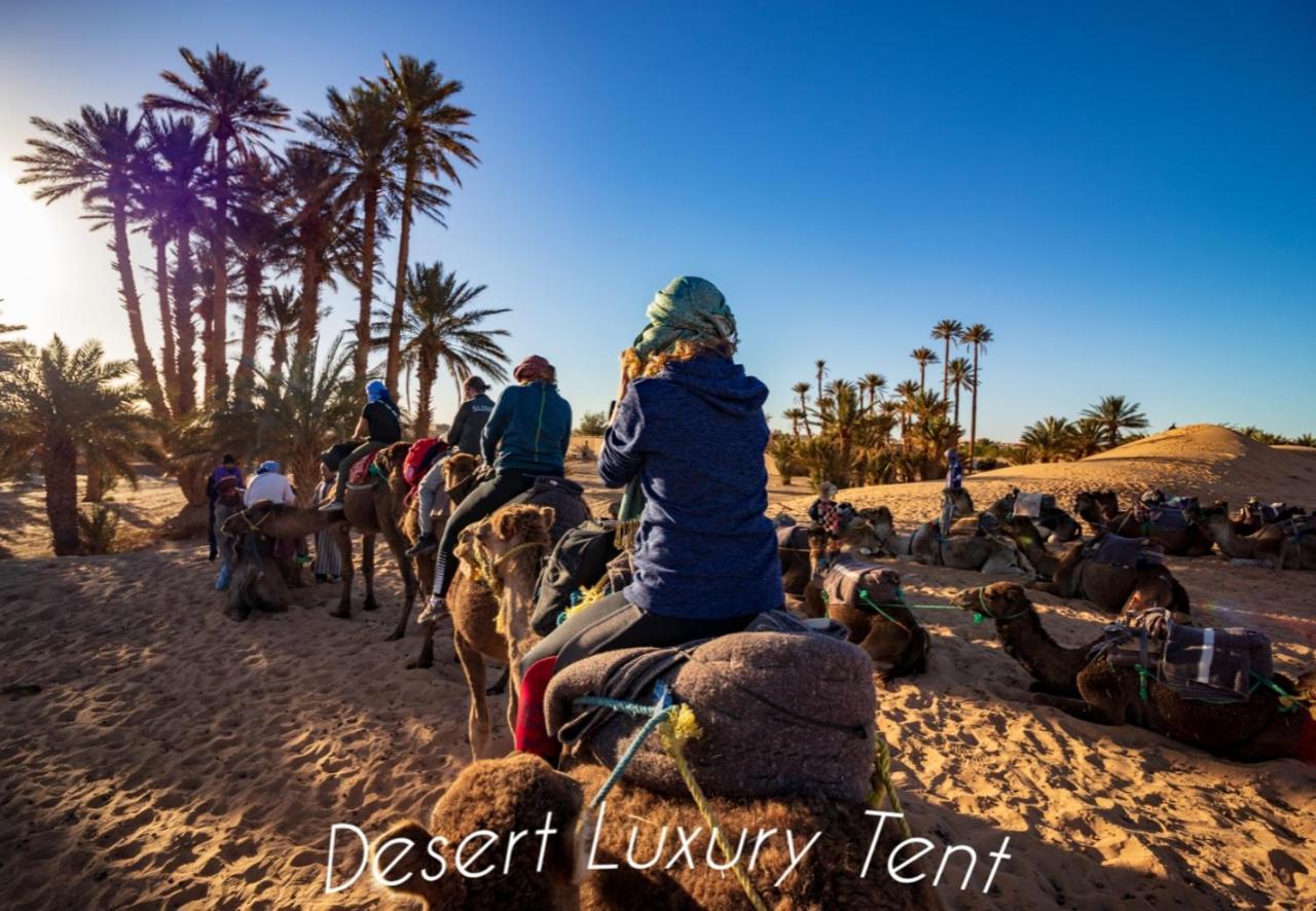 Desert Berber Camp เมอร์ซูกา ภายนอก รูปภาพ