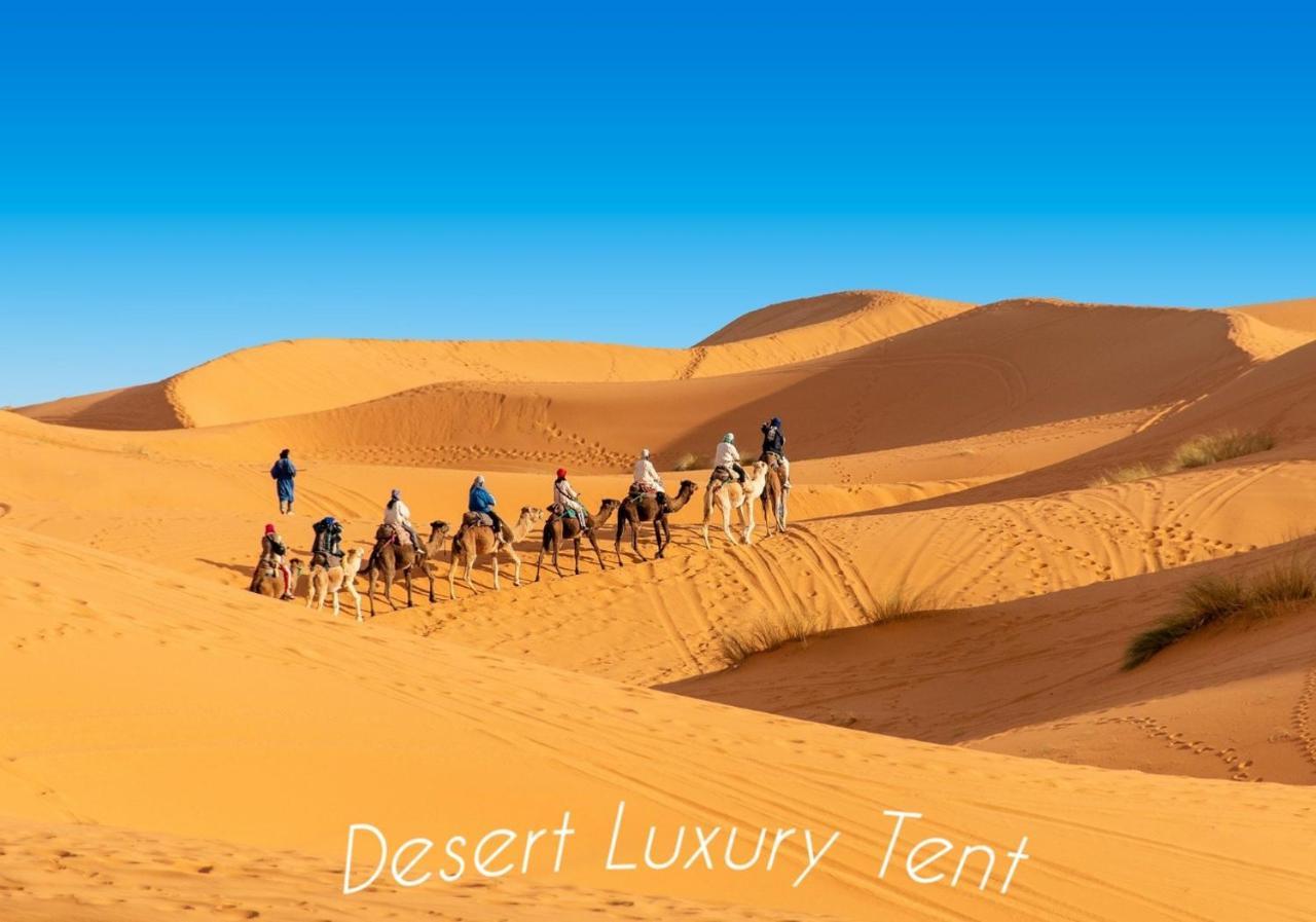 Desert Berber Camp เมอร์ซูกา ภายนอก รูปภาพ