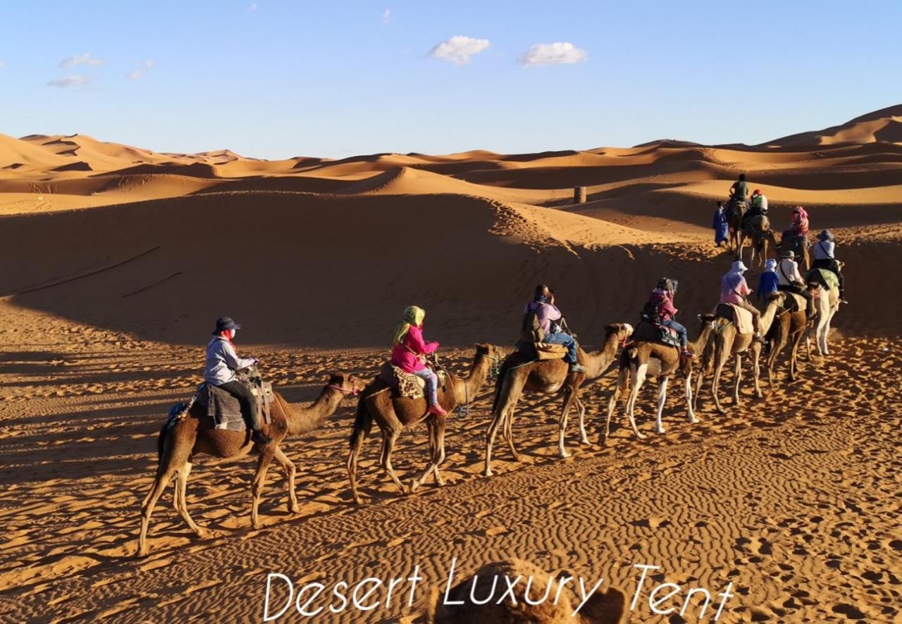 Desert Berber Camp เมอร์ซูกา ภายนอก รูปภาพ