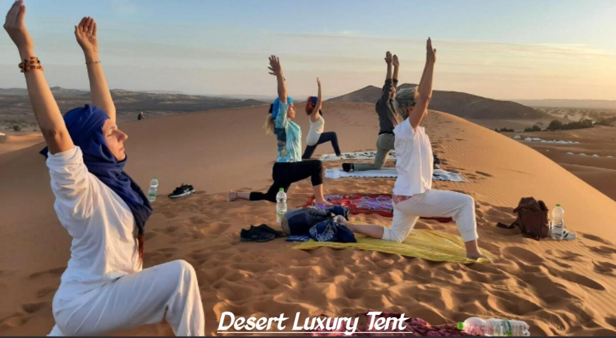 Desert Berber Camp เมอร์ซูกา ภายนอก รูปภาพ